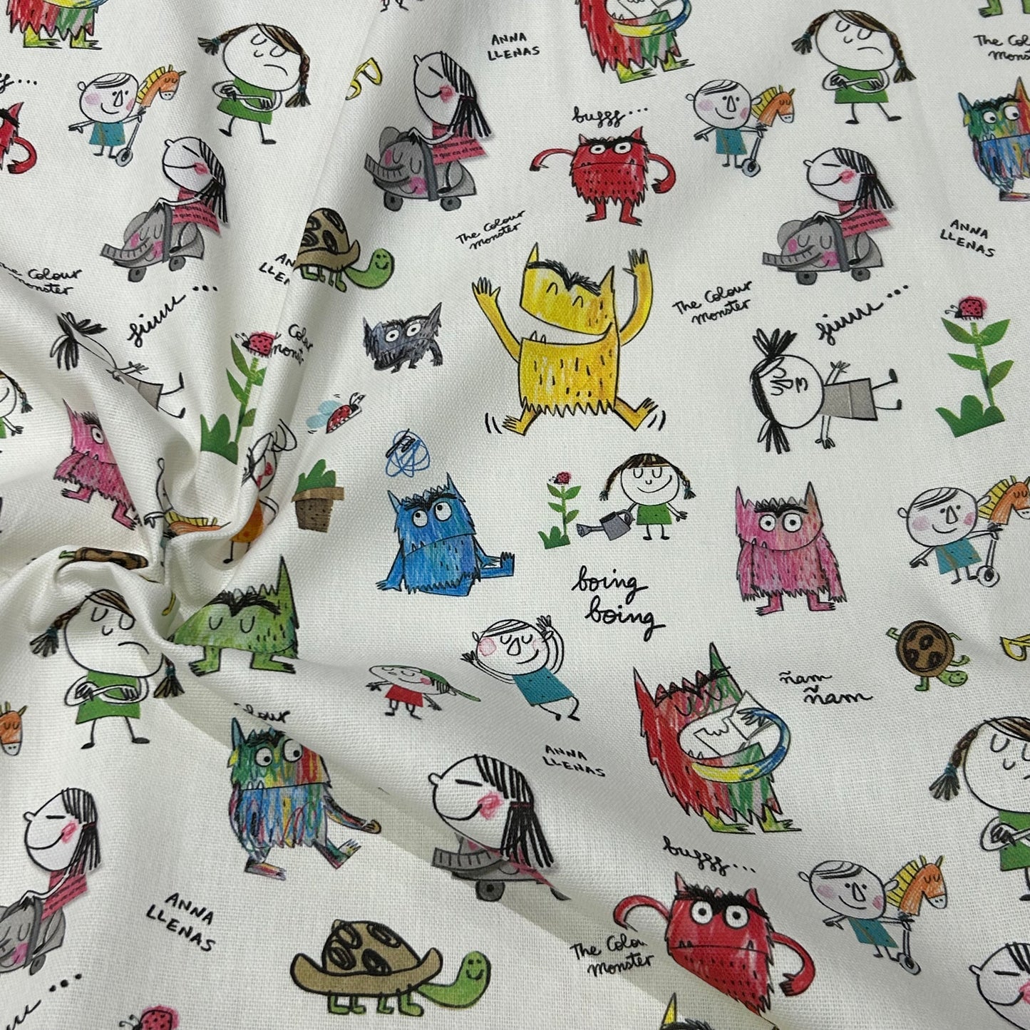 Tela patchwork MONSTRE DE COLORS