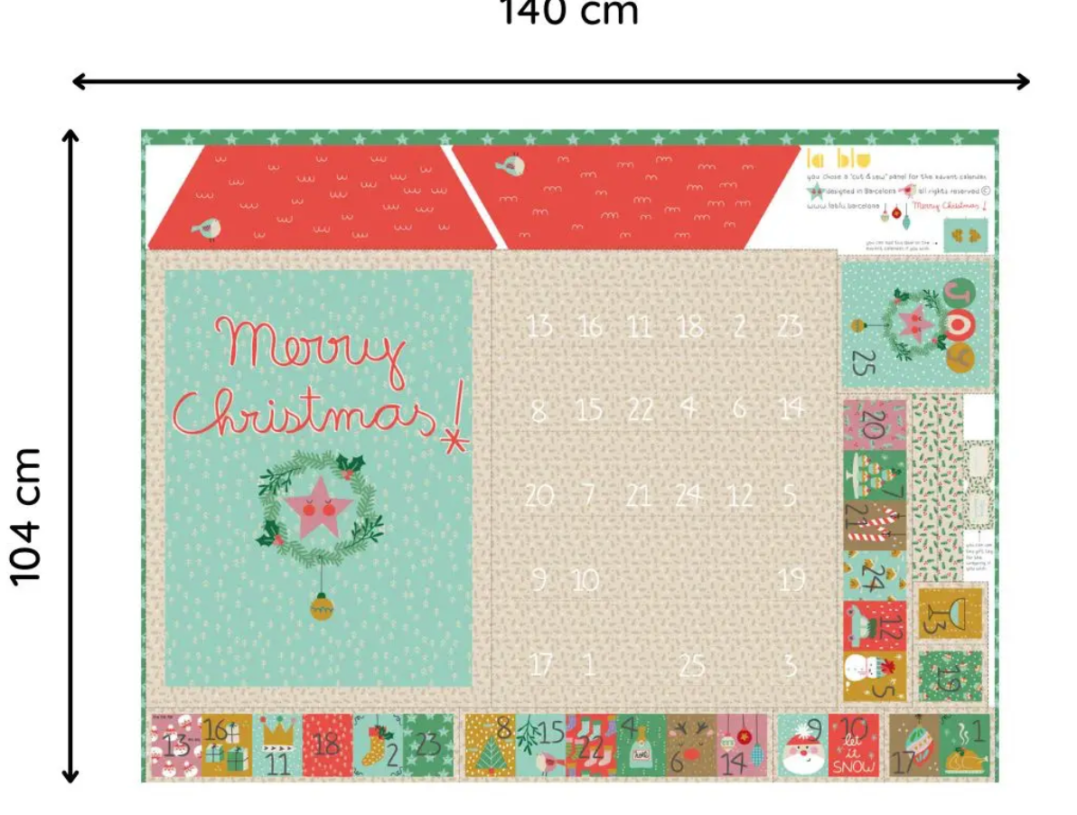 Panell Calendari d'Advent de LA BLU