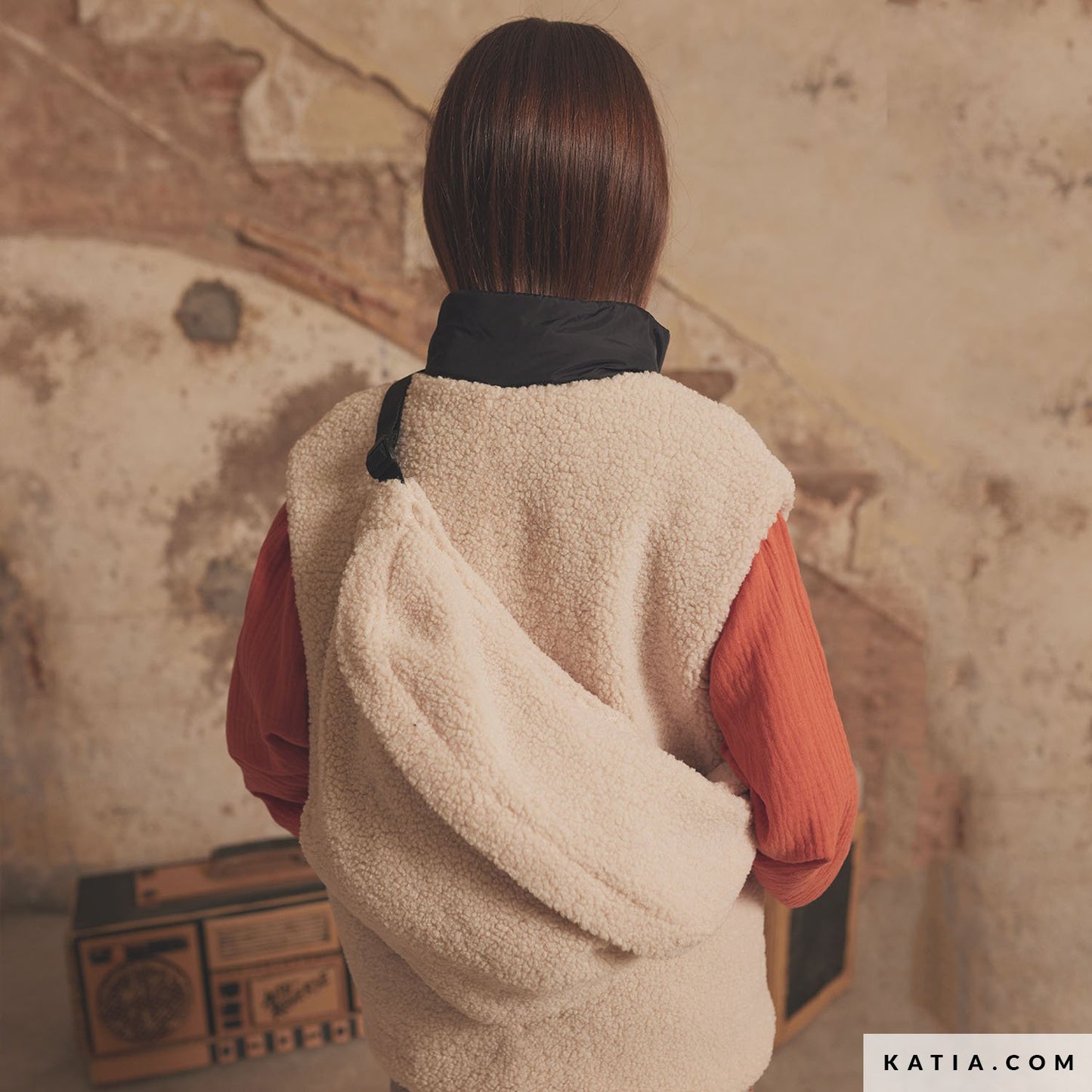 Tela SHERPA FABRIC Cream de KATIA