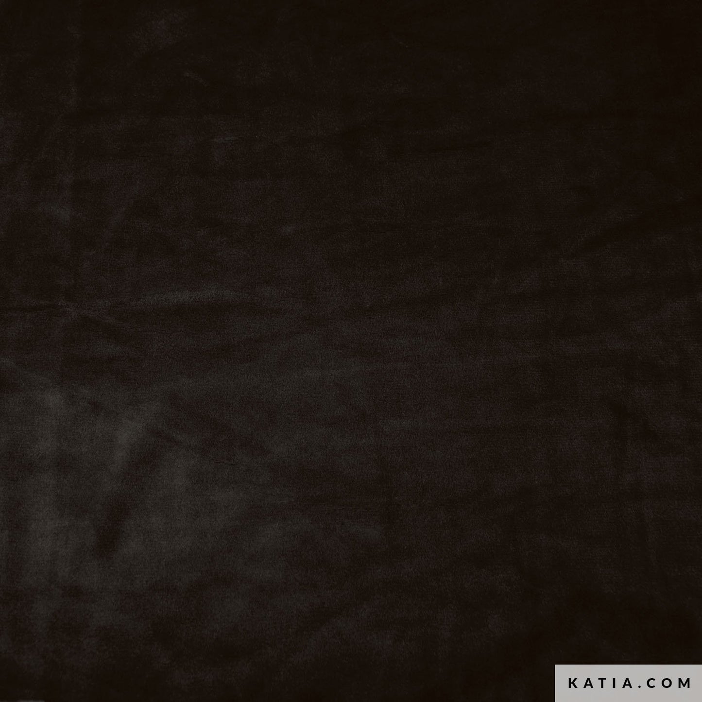 Tela terciopelo VELVET KNIT BLACK de KATIA