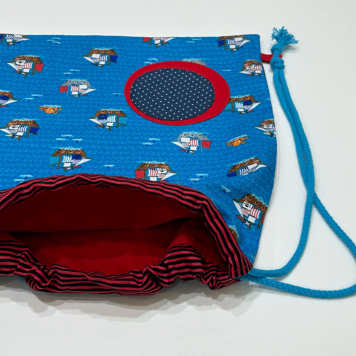 Mochila de cordeles PIRATAS
