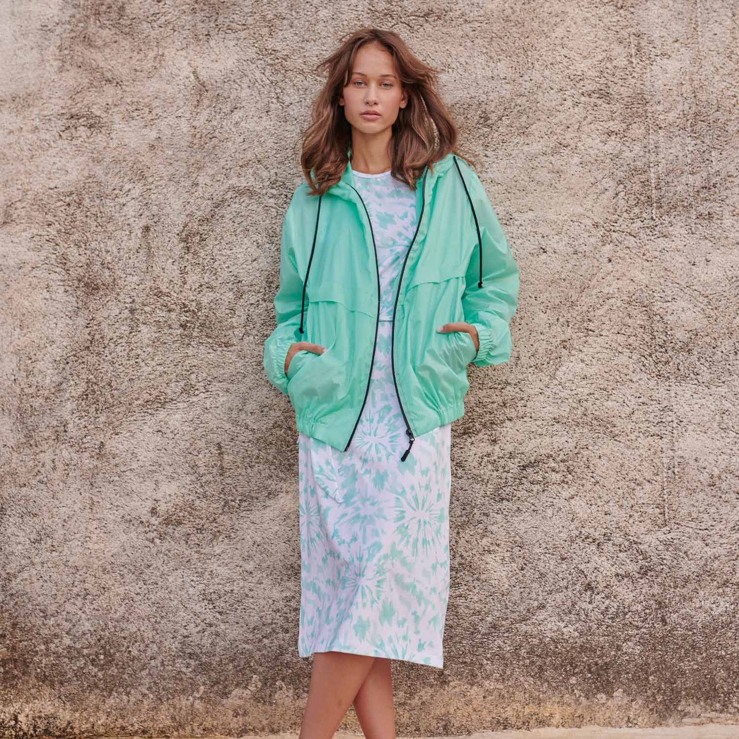 Tela jersey AQUA TIE DYE de KATIA