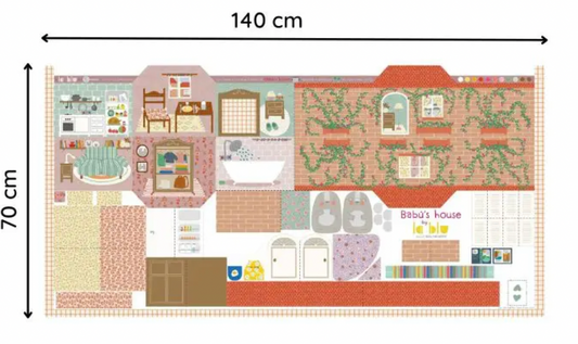 Panell de tela BABU'S HOUSE de LA BLU