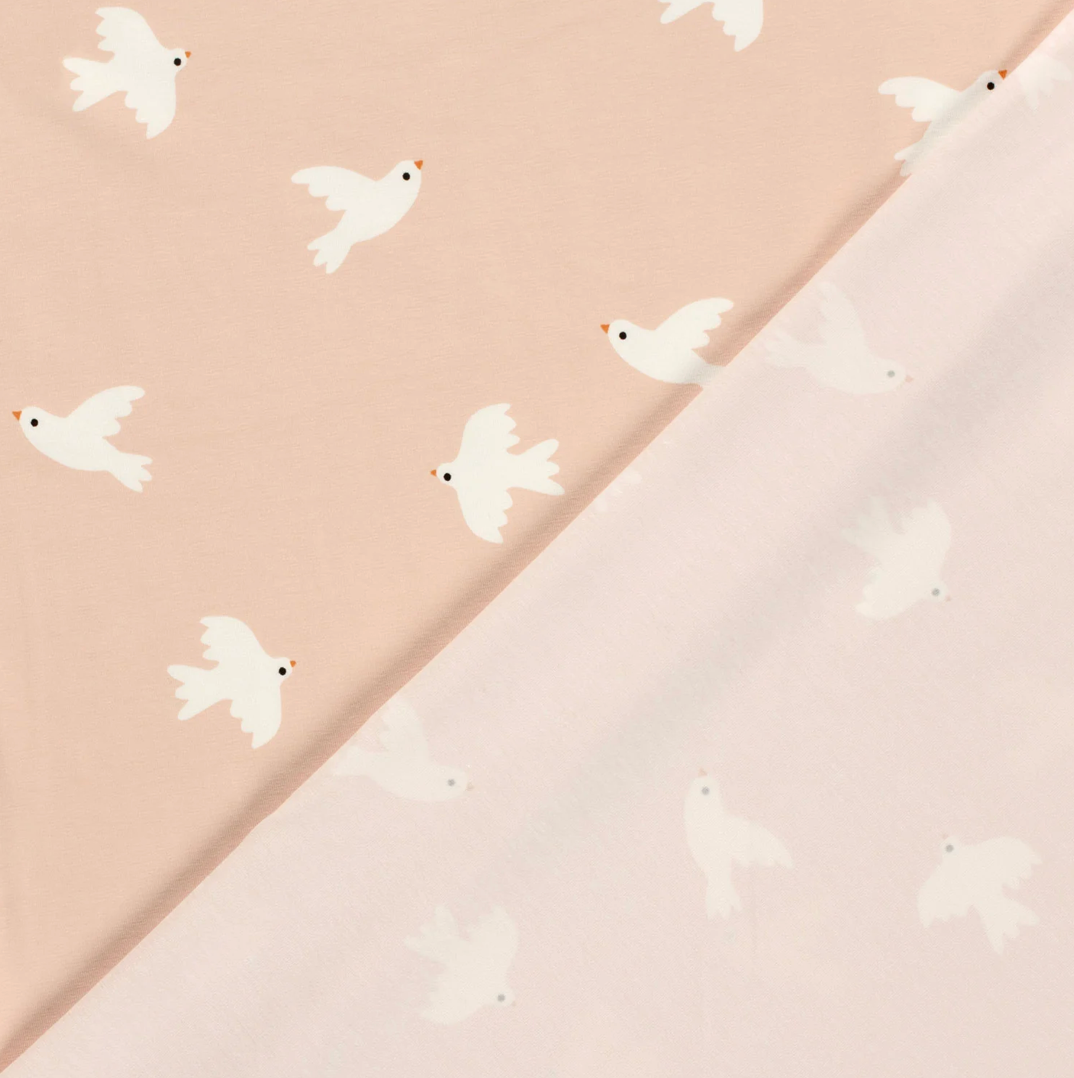 Tela jersey BIRDS