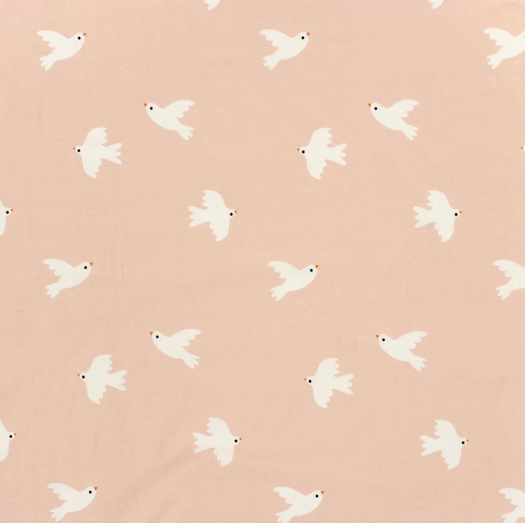 Tela jersey BIRDS