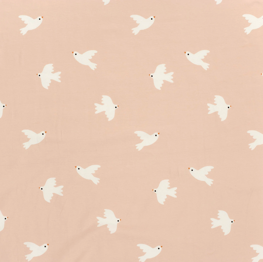 Tela jersey BIRDS