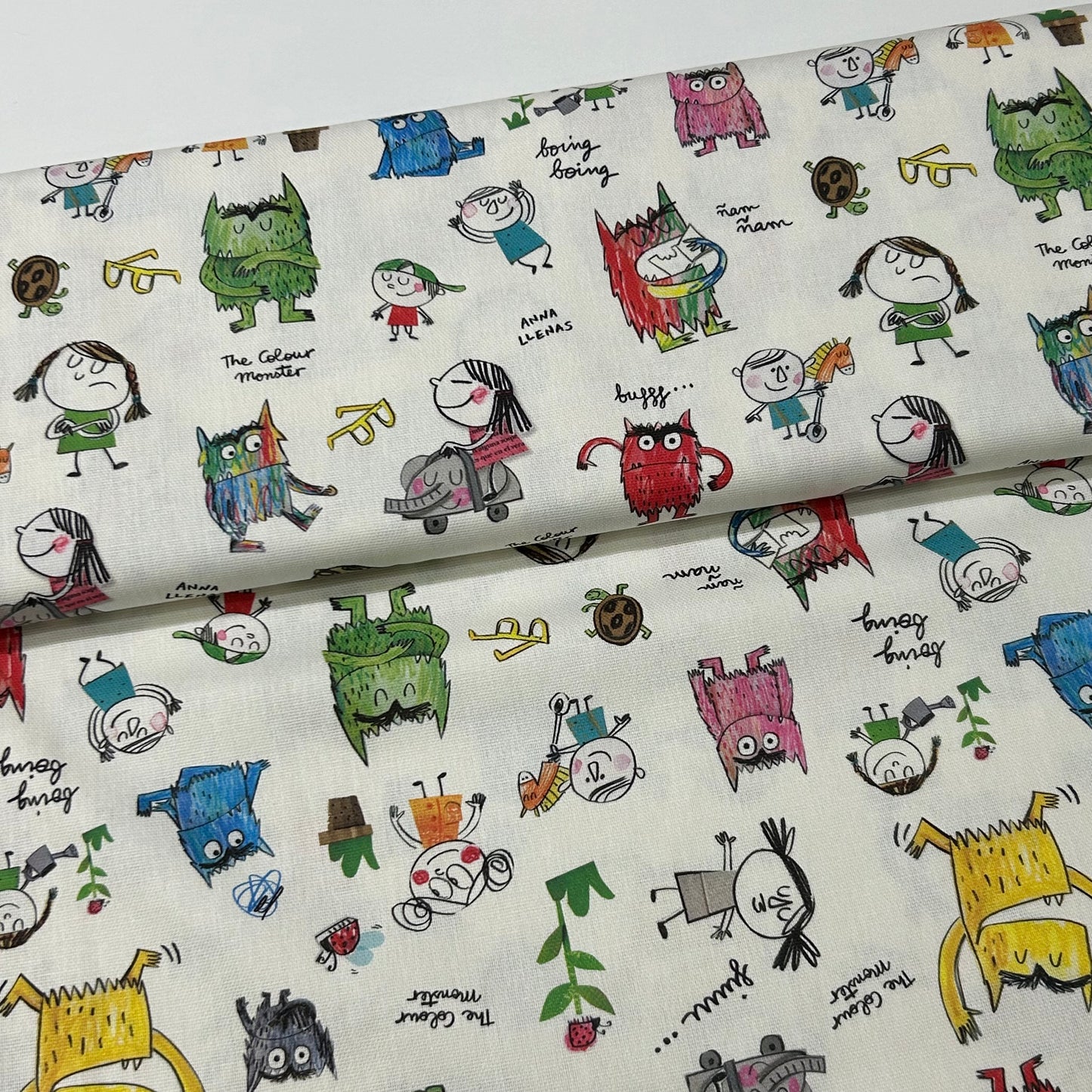 Tela patchwork MONSTRE DE COLORS
