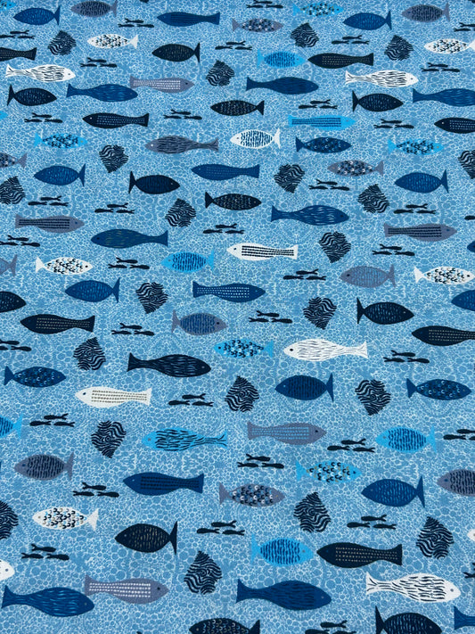 Tela patchwork de BALENAS