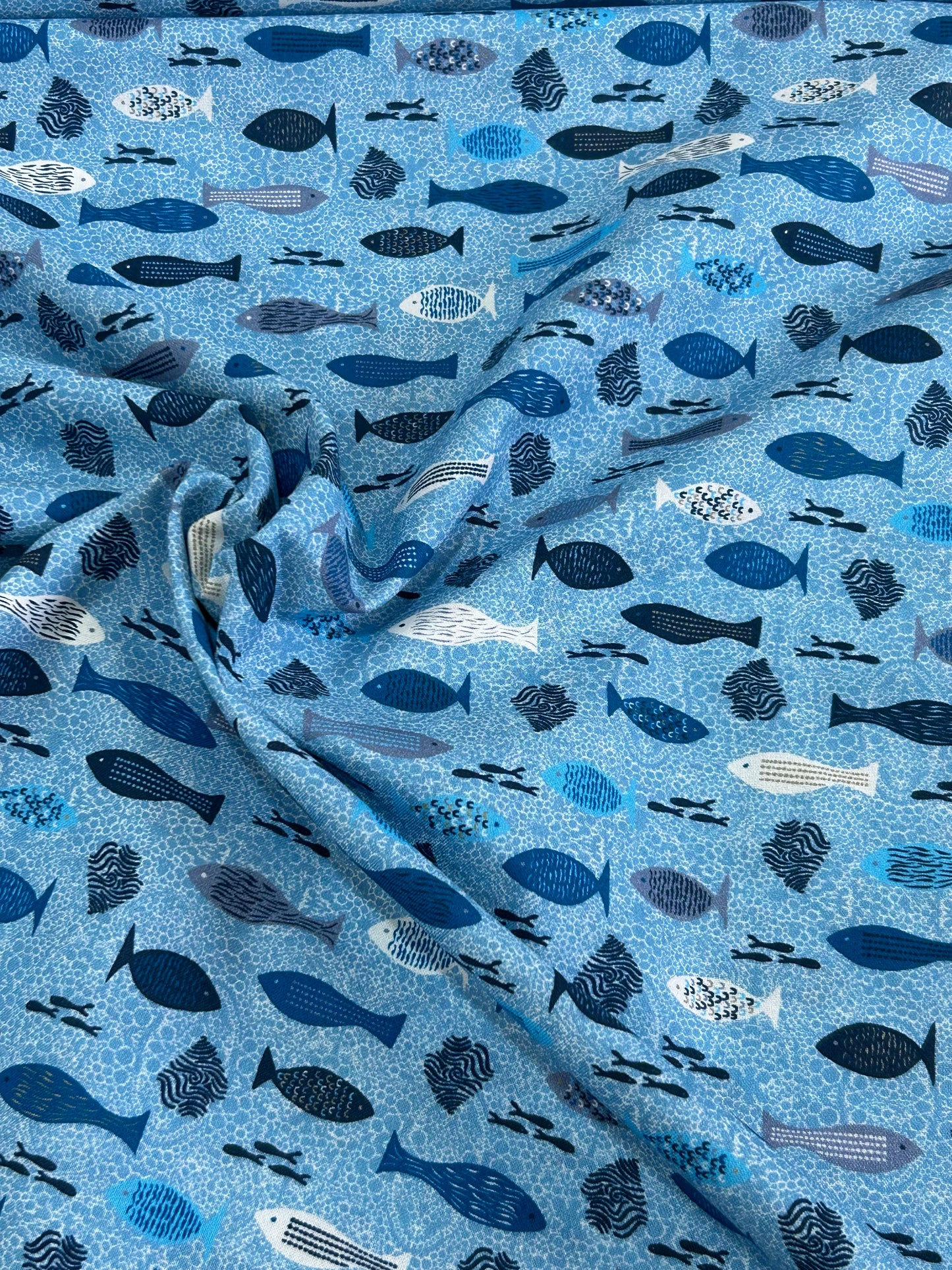 Tela patchwork de BALENAS