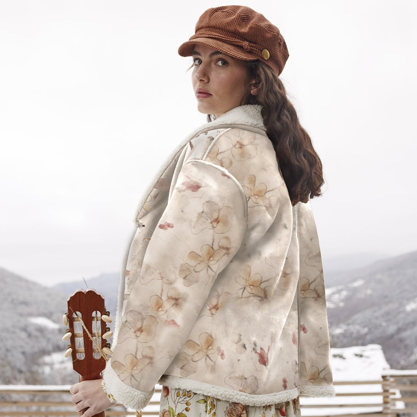 Tela TELA DE SHERPA BONDED SUEDE  de KATIA