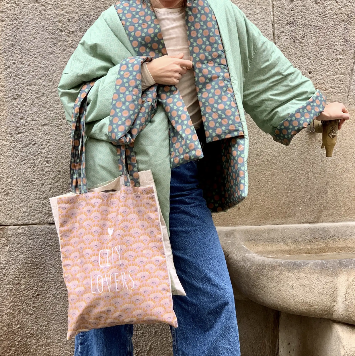 Bossa Tote Bag CITY LOVERS de LA BLU