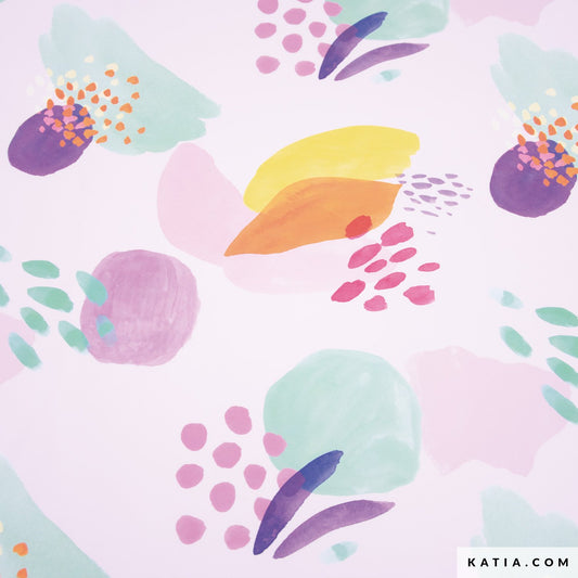 Tela RAINCOAT PRINT OCEANIA de KATIA